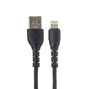 Кабель синхронізації даних Proda PD-B47i Lightning Quick Charge 3А Black (PD-B47i-BK)
