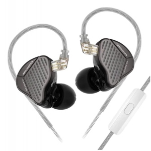 Навушники вкладиші дротові Knowledge Zenith PR1 Balanced Black Mic