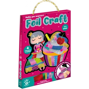 Набір для виготовлення аплікацій Vladi Toys з фольги "Foil Craft. Принцеса" (VT4433-11)