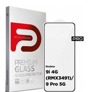 Захисне скло для смартфону Armorstandart Pro for Realme 9i 4G (RMX3491)/9 Pro 5G Black (ARM61469)