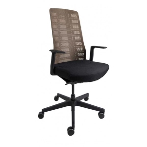 Стілець офісний Interstuhl PUREis3 Swivel chair PU213 Mesh Beige Grey/Manhattan Black офіційний сайт