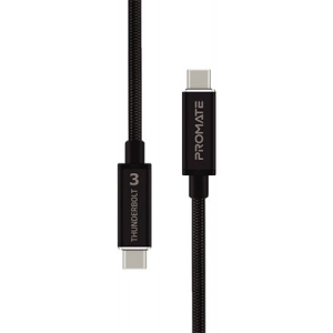 Перехідник Promate USB-C- USB-C Thunderlink-c40.Black