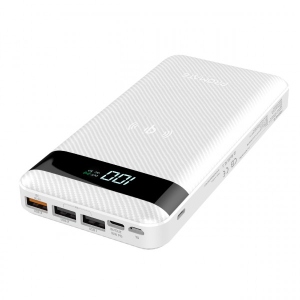 Батарея мобільна Promate Auratank-20 20000mAh White