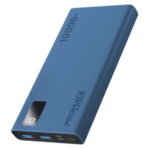 Батарея мобільна Promate Bolt-10 Pro 10000mAh Blue