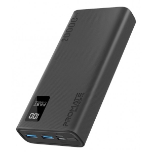 Батарея мобільна Promate Bolt-20pro 20000mAh Black