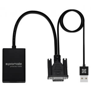 Перехідник Promate Prolink-v2h.Black