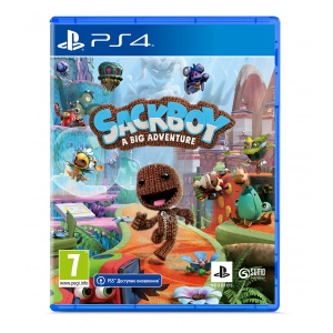 Ігровий диск PS4 Sackboy a Big Adventure (Бесплатное обновление до версии PS5) [PS4, Russian version]