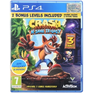 Ігровий диск PS4 Crash Bandicoot N'sane Trilogy [Blu-Ray диск]