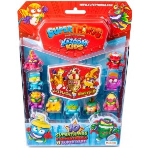 Набір ігрових фігурок SuperThings «Kazoom Kids» S1 – КРУТА ДЕСЯТКА – 3 (10 фігурок) (PST8B016IN00-3)
