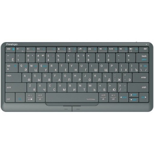 Клавіатура бездротова Prestigio Click&Touch 2 Bluetooth (PSKEY2SGRU)