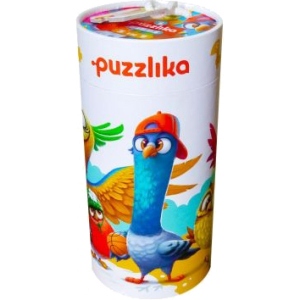 Пазли картонні (3-4 роки) Puzzlika 5 в 1 Птички (14255)