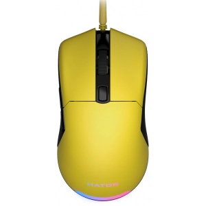 Миша дротова ігрова Hator Pulsar 2 Yellow (HTM-512)