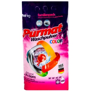 Пральний порошок Purmat Color 10 кг (4260418932959)