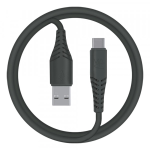 Кабель синхронізації даних MAKE USB to Type-C 2.4A 1м PVC Black (MCB-CP1BK)
