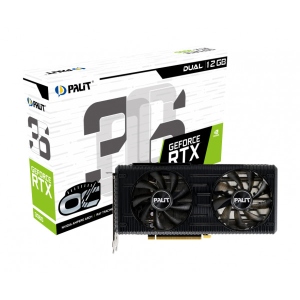 Відеокарта Palit Nvidia GeForce RTX 3060 12GB GDDR6 Dual OC (NE63060T19K9-190AD)