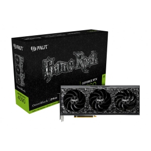 Відеокарта Palit GF RTX 4090 24GB GDDR6X GameRock OmniBlack (NED4090019SB-1020Q)