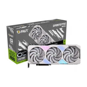 Відеокарта Palit Nvidia RTX4070Ti SUPER GamingPro WHITE OC 16GB GDDR6X (NED47TST19T2-1043W)