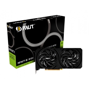 Відеокарта Palit Nvidia RTX4060 INFINITY 2 8GB GDDR6 (NE64060019P1-1070L)