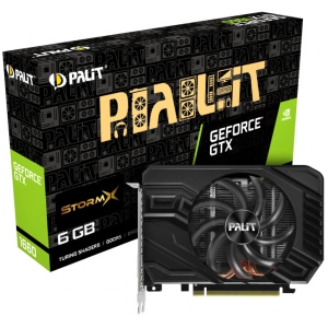 Відеокарта Palit Nvidia GeForce GTX 1660 StormX 6GB GDDR5 (NE51660018J9-165F)