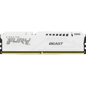 Память DDR Kingston Fury DDR5-5200 32768MB PC5-41600 Beast AM5 White (KF552C36BWE-32)