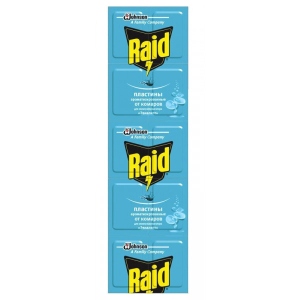 Пластини для фумігатора Raid Евкаліпт 10шт замовити в Україні