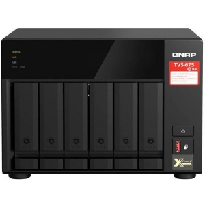 Мережеве сховище без HDD QNAP TVS-675-8G купити в Києві