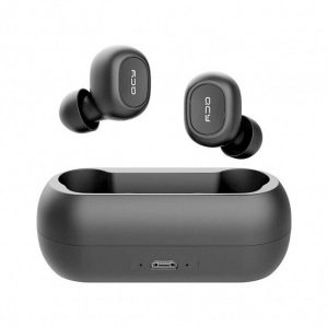 Навушники вкладиші бездротові TWS QCY T1C Bluetooth Earbuds Black офіційний сайт