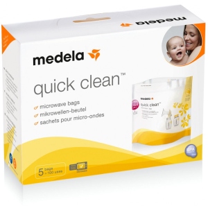 Пакети для стерилізації Medela Quick Clean Microwave Bags 5 шт. (008.0040)