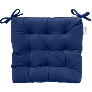 Подушка для стільця Decorator VELOUR 40х40 синій