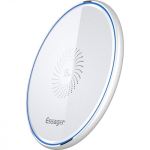 Зарядний пристрій Essager Desktop QI Magnetic Wireless Phone Charger 15W White (EWXZMX-JMB02) в каталозі