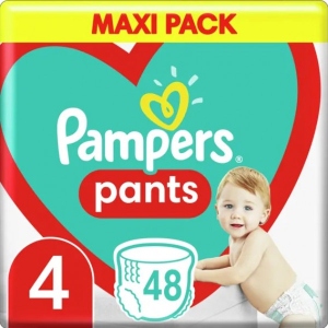 Одноразові підгузки-трусики Pampers Pants Maxi (9-15 кг) Максі Упаковка 48
