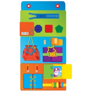 Бізіборд-дошка Vladi Toys Настінний укр. (ZZ1000-01)