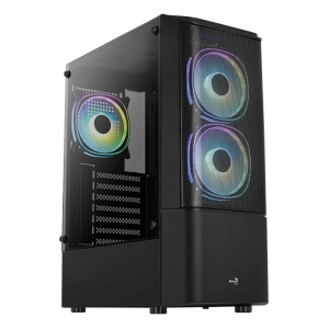 Корпус AEROCOOL Quantum Mesh-G-BK-v2 (ACCM-PV31033.11) Black без БЖ