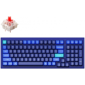 Клавіатура дротова Keychron Q5 100 Key QMK Gateron G PRO Red Hot-Swap RGB Knob ENGLISH Blue (Q5O1Z_KEYCHRON)