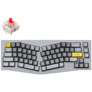 Клавіатура дротова Keychron Q8 100 Key QMK Gateron G PRO Red Hot-Swap RGB Knob ENGLISH Grey (Q8N1_KEYCHRON)