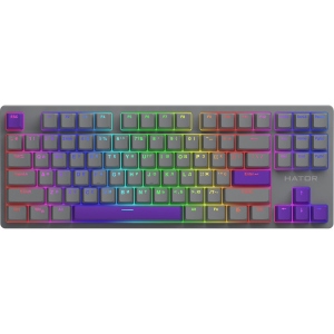 Клавіатура дротова ігрова Hator Rockfall 2 Mecha TKL Autograph Edition (HTK-526) Titanium порівняти ціни