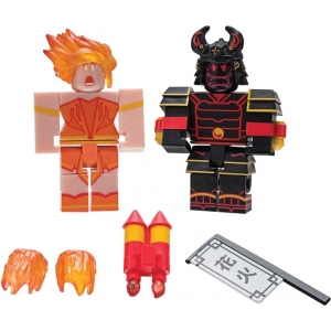 Колекційні фігурки набір Jazwares Roblox Game Packs Heroes of Robloxia: Ember & Midnight Shogun W4 (ROG0121)
