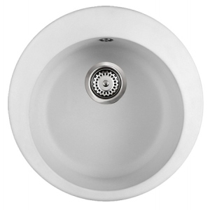Мийка кухонна Interline Rondo New White