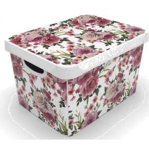 Короб для зберігання Qutu Style Box з/к Rose Pink 20 л