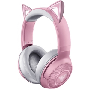 Гарнітура бездротова ігрова Razer Kraken BT Kitty Edition, Quartz (RZ04-03520100-R3M1)