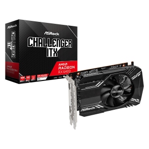 Відеокарта ASRock AMD Radeon RX 6400 Challenger ITX 4G (RX6400 CLI 4G)