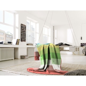 Плед полуторний Biederlack Supersoft Rainbow 150х200 (691668)