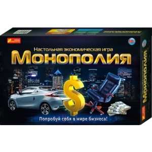 Настільна гра стратегічна (8+) Ranok-Creative Монополія рус. (220250)