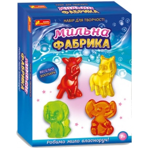 Набір для виготовлення косметики Ranok-Creative Мильна фабрика Веселий зоопарк, рус. (301915)