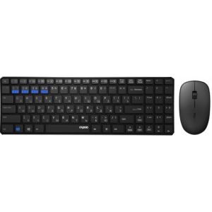 Клавіатура + миша бездротова Rapoo 9300M Wireless Black