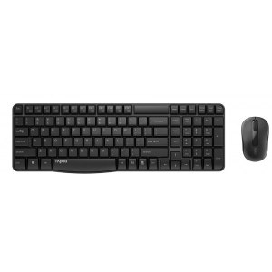 Клавіатура + миша бездротова Rapoo X1800S Wireless Black