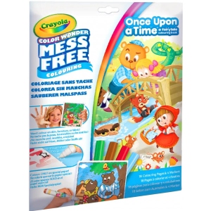 Розмальовки класичні Crayola Color Wonder Улюблені казки (75-2816) фірмовий сайт