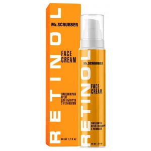 Крем для обличчя Mr.Scrubber Зміцнюючий З ретинолом Retinol Face Cream 50мл