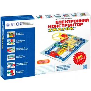 Уцінка - Електронний конструктор Znatok Construction Kits Znatok (180 схем) (REW-K003)
