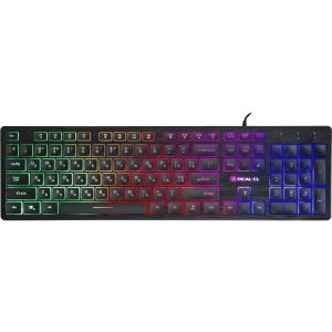 Клавіатура дротова REAL-EL Comfort 7070 Black USB